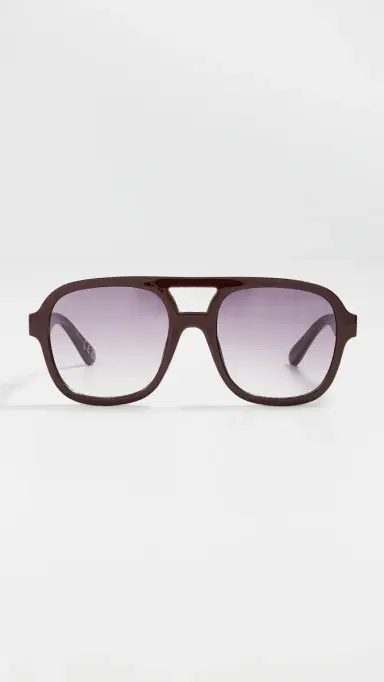 AIRE Whirlpool Sunglasses Burgundy One Size | Thumbnail 2 AIRE Whirlpool Sunglasses Burgundy One Size | Thumbnail 2
