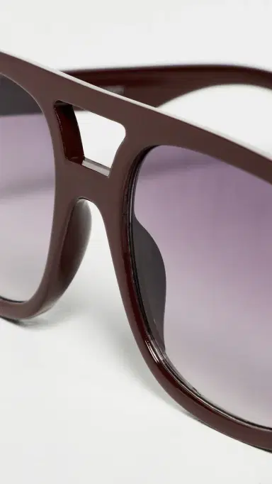 AIRE Whirlpool Sunglasses Burgundy One Size | Thumbnail 5 AIRE Whirlpool Sunglasses Burgundy One Size | Thumbnail 5