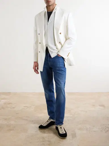 Brunello Cucinelli Cashmere Zip-Up Sweater - Men | Thumbnail 2 Brunello Cucinelli Cashmere Zip-Up Sweater - Men | Thumbnail 2