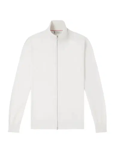 Brunello Cucinelli Cashmere Zip-Up Sweater - Men | Thumbnail 1 Brunello Cucinelli Cashmere Zip-Up Sweater - Men | Thumbnail 1