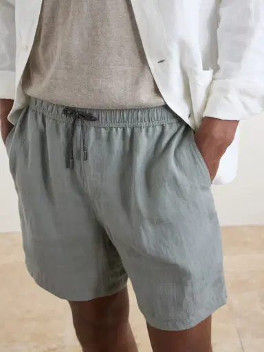 Sease Cod-2 Straight-Leg Hemp Drawstring Shorts - Men | Thumbnail 5 Sease Cod-2 Straight-Leg Hemp Drawstring Shorts - Men | Thumbnail 5