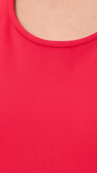 Tibi Compact Ultra Stretch Knit Sleeveless Dress Red 4 | Thumbnail 6 Tibi Compact Ultra Stretch Knit Sleeveless Dress Red 4 | Thumbnail 6