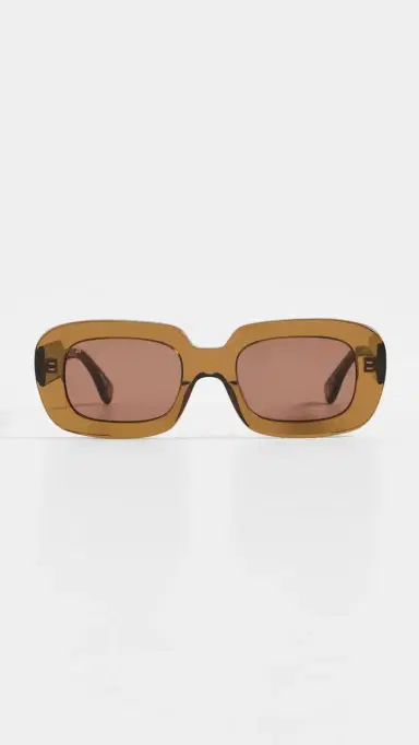 Jimmy Fairly Ily Sunglasses Crystal Brown One Size | Thumbnail 2 Jimmy Fairly Ily Sunglasses Crystal Brown One Size | Thumbnail 2