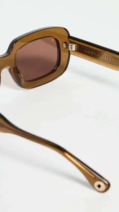 Jimmy Fairly Ily Sunglasses Crystal Brown One Size | Thumbnail 5 Jimmy Fairly Ily Sunglasses Crystal Brown One Size | Thumbnail 5