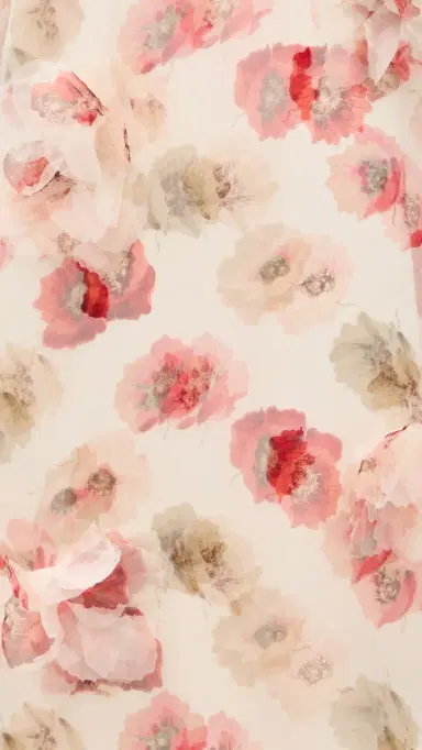 Cinq à Sept Floating Poppies Sylvia Dress gardenia multi | Thumbnail 6 Cinq à Sept Floating Poppies Sylvia Dress gardenia multi | Thumbnail 6