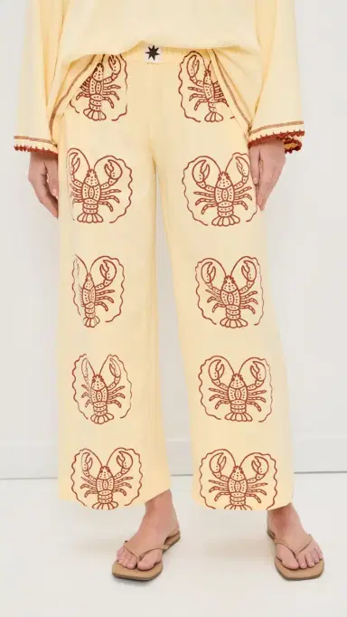 Ciao Ciao Vacation Lita Lobster Leize Pants | Thumbnail 2 Ciao Ciao Vacation Lita Lobster Leize Pants | Thumbnail 2