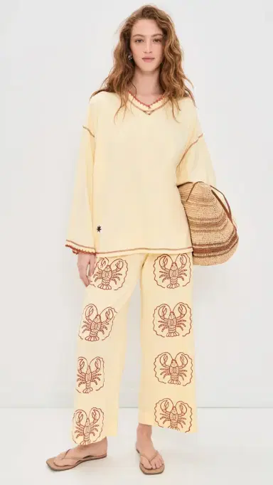 Ciao Ciao Vacation Lita Lobster Leize Pants | Thumbnail 5 Ciao Ciao Vacation Lita Lobster Leize Pants | Thumbnail 5