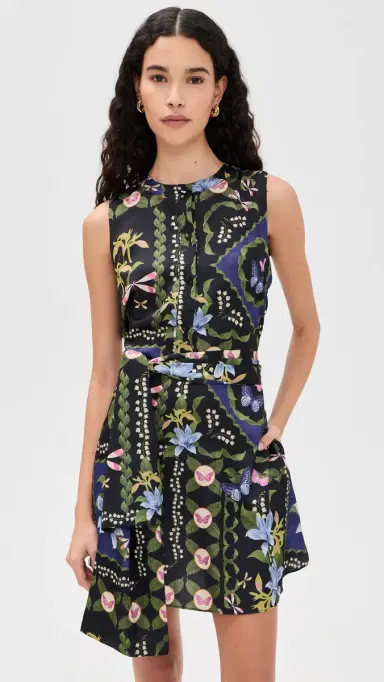 MISA Clover Dress Patchwork Butterfly | Thumbnail 2 MISA Clover Dress Patchwork Butterfly | Thumbnail 2