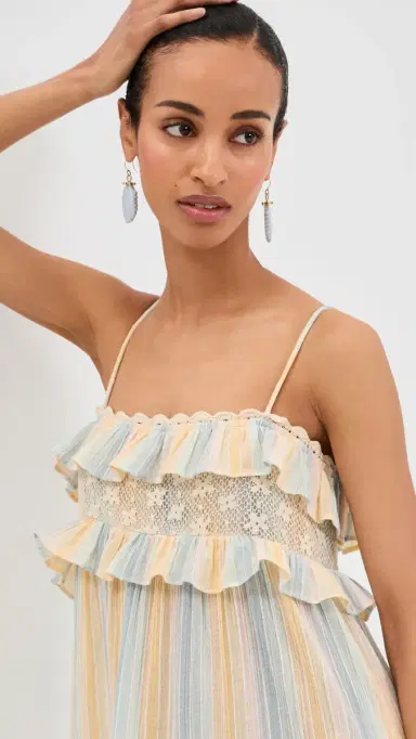 ALIX OF BOHEMIA Ida Sunwash Stripe Dress Multi Color | Thumbnail 3 ALIX OF BOHEMIA Ida Sunwash Stripe Dress Multi Color | Thumbnail 3