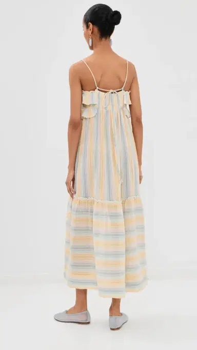 ALIX OF BOHEMIA Ida Sunwash Stripe Dress Multi Color | Thumbnail 4 ALIX OF BOHEMIA Ida Sunwash Stripe Dress Multi Color | Thumbnail 4