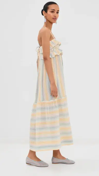 ALIX OF BOHEMIA Ida Sunwash Stripe Dress Multi Color | Thumbnail 5 ALIX OF BOHEMIA Ida Sunwash Stripe Dress Multi Color | Thumbnail 5