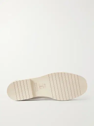 Brunello Cucinelli Suede Penny Loafers - Men | Thumbnail 3 Brunello Cucinelli Suede Penny Loafers - Men | Thumbnail 3