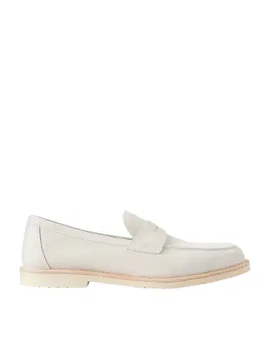 Brunello Cucinelli Suede Penny Loafers - Men | Thumbnail 1 Brunello Cucinelli Suede Penny Loafers - Men | Thumbnail 1
