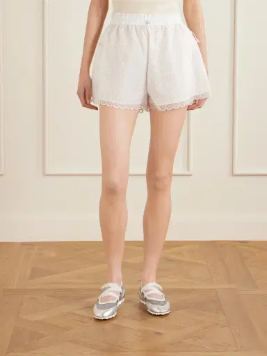 Cecilie Bahnsen Embroidered Tulle Shorts | Thumbnail 3 Cecilie Bahnsen Embroidered Tulle Shorts | Thumbnail 3