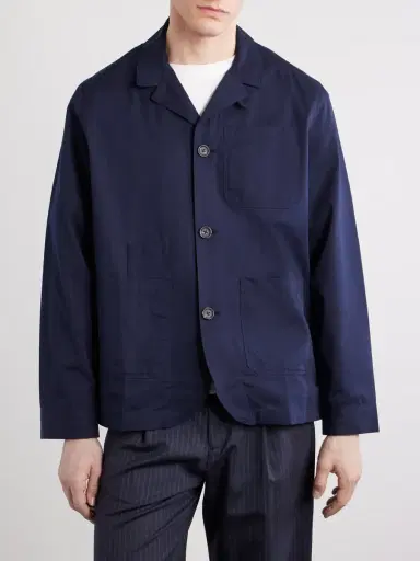 Oliver Spencer Bradwell Cotton Overshirt - Men | Thumbnail 3 Oliver Spencer Bradwell Cotton Overshirt - Men | Thumbnail 3