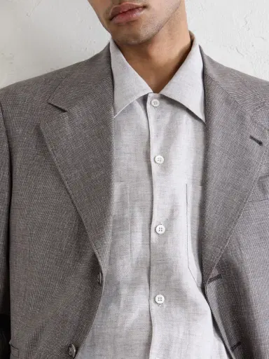 Brunello Cucinelli Hemp, Linen and Cotton-Blend Shirt - Men | Thumbnail 5 Brunello Cucinelli Hemp, Linen and Cotton-Blend Shirt - Men | Thumbnail 5