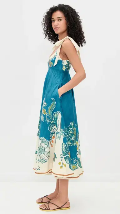 ALÉMAIS Luda Ballet Sundress Blue | Thumbnail 4 ALÉMAIS Luda Ballet Sundress Blue | Thumbnail 4