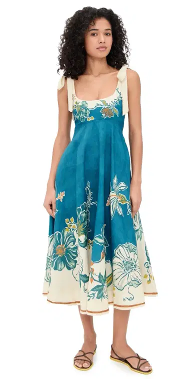ALÉMAIS Luda Ballet Sundress Blue | Thumbnail 1 ALÉMAIS Luda Ballet Sundress Blue | Thumbnail 1