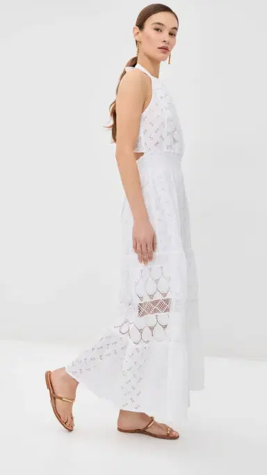 TEMPTATION POSITANO Porro Dress White M | Thumbnail 4 TEMPTATION POSITANO Porro Dress White M | Thumbnail 4