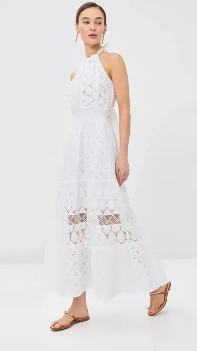 TEMPTATION POSITANO Porro Dress White M | Thumbnail 5 TEMPTATION POSITANO Porro Dress White M | Thumbnail 5