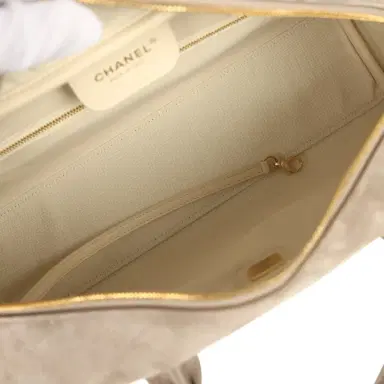 Chanel Chanel Large "Perfect Bowling" Bag Dark Beige Gold Hardware | Thumbnail 8 Chanel Chanel Large "Perfect Bowling" Bag Dark Beige Gold Hardware | Thumbnail 8