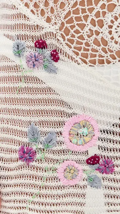 Frankies Bikinis Apollo Crochet Mini Dress | Thumbnail 6 Frankies Bikinis Apollo Crochet Mini Dress | Thumbnail 6