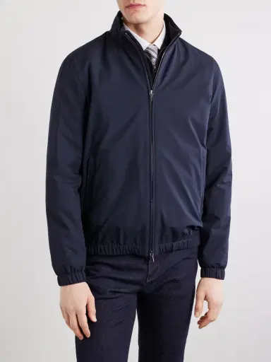 Thom Sweeney Shell Bomber Jacket - Men | Thumbnail 3 Thom Sweeney Shell Bomber Jacket - Men | Thumbnail 3