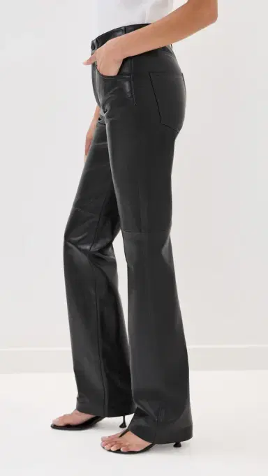 Nili Lotan Joan Leather Pants Black | Thumbnail 5 Nili Lotan Joan Leather Pants Black | Thumbnail 5