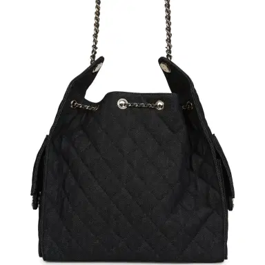 Chanel Chanel Medium 25 Hobo Bag Dark Denim Light Gold Hardware | Thumbnail 4 Chanel Chanel Medium 25 Hobo Bag Dark Denim Light Gold Hardware | Thumbnail 4