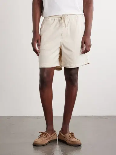 NN07 Gregor Straight-Leg TENCEL™ Lyocell and LENZING™ ECOVERO™-Blend Twill Drawstring Shorts - Men | Thumbnail 3 NN07 Gregor Straight-Leg TENCEL™ Lyocell and LENZING™ ECOVERO™-Blend Twill Drawstring Shorts - Men | Thumbnail 3