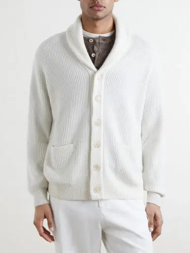 Brunello Cucinelli Cashmere Cardigan - Men | Thumbnail 3 Brunello Cucinelli Cashmere Cardigan - Men | Thumbnail 3