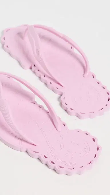 Zimmermann Seafoam Sandals Bubble Gum 37 | Thumbnail 4 Zimmermann Seafoam Sandals Bubble Gum 37 | Thumbnail 4