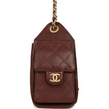 Chanel Chanel Mini 25 Hobo Bag Brown Caviar Antique Gold Hardware | Thumbnail 3 Chanel Chanel Mini 25 Hobo Bag Brown Caviar Antique Gold Hardware | Thumbnail 3