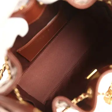 Chanel Chanel Mini 25 Hobo Bag Brown Caviar Antique Gold Hardware | Thumbnail 8 Chanel Chanel Mini 25 Hobo Bag Brown Caviar Antique Gold Hardware | Thumbnail 8