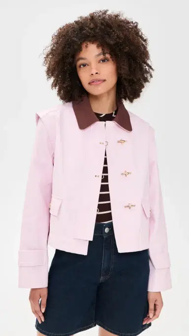 Hill House Home The Clarisse Jacket Pink | Thumbnail 2 Hill House Home The Clarisse Jacket Pink | Thumbnail 2