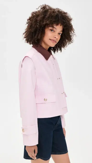 Hill House Home The Clarisse Jacket Pink | Thumbnail 4 Hill House Home The Clarisse Jacket Pink | Thumbnail 4