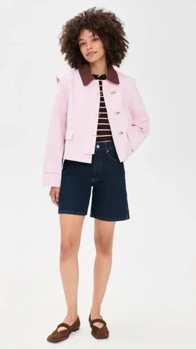 Hill House Home The Clarisse Jacket Pink | Thumbnail 5 Hill House Home The Clarisse Jacket Pink | Thumbnail 5