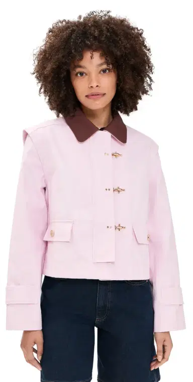 Hill House Home The Clarisse Jacket Pink | Thumbnail 1 Hill House Home The Clarisse Jacket Pink | Thumbnail 1