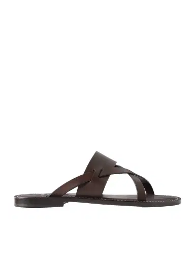 Brunello Cucinelli Leather Sandals - Men | Thumbnail 1 Brunello Cucinelli Leather Sandals - Men | Thumbnail 1