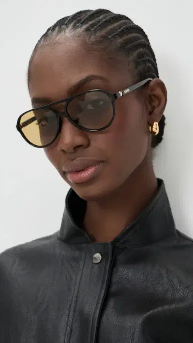 Jacquemus Jac148 Sunglasses Black One Size | Thumbnail 3 Jacquemus Jac148 Sunglasses Black One Size | Thumbnail 3