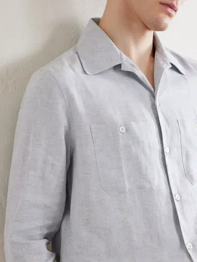 Brunello Cucinelli Hemp, Linen and Cotton-Blend Shirt - Men | Thumbnail 5 Brunello Cucinelli Hemp, Linen and Cotton-Blend Shirt - Men | Thumbnail 5