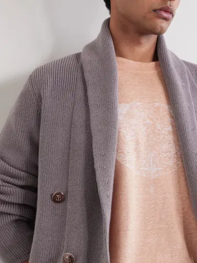 Brunello Cucinelli Logo-Print Cotton-Jersey T-Shirt - Men | Thumbnail 5 Brunello Cucinelli Logo-Print Cotton-Jersey T-Shirt - Men | Thumbnail 5