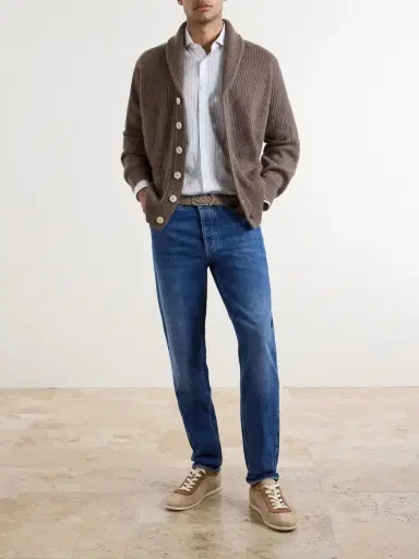 Brunello Cucinelli Cashmere Cardigan - Men | Thumbnail 2 Brunello Cucinelli Cashmere Cardigan - Men | Thumbnail 2
