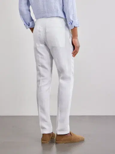 Orlebar Brown Griffon Straight-Leg Linen Trousers - Men | Thumbnail 4 Orlebar Brown Griffon Straight-Leg Linen Trousers - Men | Thumbnail 4