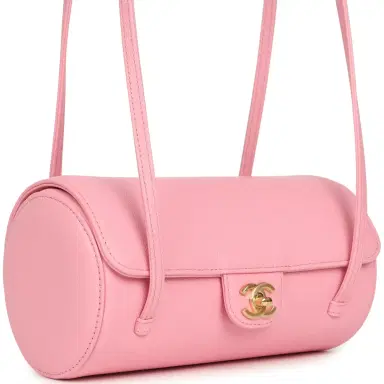 Chanel Chanel Preppy Coco Bowling Bag Pink Shiny Caviar Brushed Gold Hardware | Thumbnail 2 Chanel Chanel Preppy Coco Bowling Bag Pink Shiny Caviar Brushed Gold Hardware | Thumbnail 2
