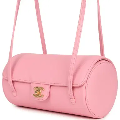 Chanel Chanel Preppy Coco Bowling Bag Pink Shiny Caviar Brushed Gold Hardware | Thumbnail 5 Chanel Chanel Preppy Coco Bowling Bag Pink Shiny Caviar Brushed Gold Hardware | Thumbnail 5