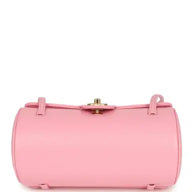 Chanel Chanel Preppy Coco Bowling Bag Pink Shiny Caviar Brushed Gold Hardware | Thumbnail 6 Chanel Chanel Preppy Coco Bowling Bag Pink Shiny Caviar Brushed Gold Hardware | Thumbnail 6
