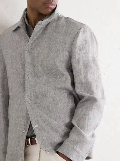 Brunello Cucinelli Hemp and Linen-Blend Twill Blouson Jacket - Men | Thumbnail 5 Brunello Cucinelli Hemp and Linen-Blend Twill Blouson Jacket - Men | Thumbnail 5