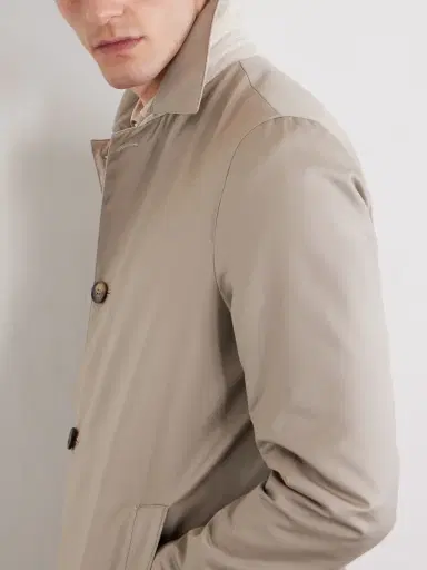 Thom Sweeney Reversible Wool-Twill Coat - Men | Thumbnail 5 Thom Sweeney Reversible Wool-Twill Coat - Men | Thumbnail 5