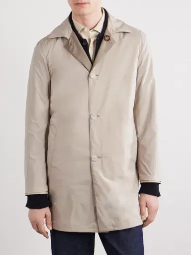 Thom Sweeney Reversible Wool-Twill Coat - Men | Thumbnail 6 Thom Sweeney Reversible Wool-Twill Coat - Men | Thumbnail 6